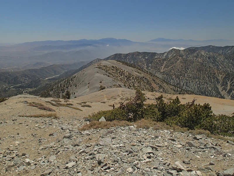 2014 Mt Baldy Cali 080.JPG - Summit Mt San Antonio (Mt Baldy) California